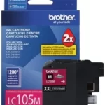 Cartucho Brother LC105M Magenta, 1200 Páginas