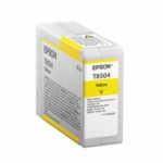 Cartucho Epson UltraChrome HD Amarillo 80ml