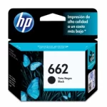 Cartucho HP 662 Negro Original, 120 Páginas CZ103AL