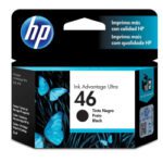 Cartucho HP 46 Negro Original, 1500 Páginas CZ637AL