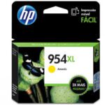 Cartucho HP 954XL Amarillo Original, 1600 Páginas L0S68AL