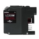 Cartucho Brother LC-205M Magenta, 1200 Páginas