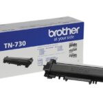 Tóner Brother TN730 Negro, 1200 Páginas