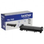 Tóner Brother TN760 Negro, 3,000 Páginas