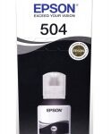 Tanque de Tinta Epson T504 Negro, 127ml