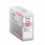 Cartucho Epson T8506  UltraChrome HD Magenta Claro Vivo 80ml