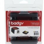 Kit Cinta Evolis YMCKO + 100 Tarjetas PVC para Badgy 100/200