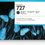 Cartucho HP 727 Negro Mate Original 300ml C1Q12A