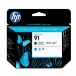Cabezal HP 91 Negro Mate/Cyan C9460A