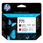 Cabezal HP 771 Negro Mate/Rojo Cromático CE017A