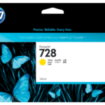 Cartucho HP 728 Amarillo Original 130ml F9J65A