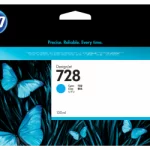 Cartucho HP 728 Cyan Original 130ml F9J67A