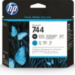 Cabezal HP 744 Negro Fotográfico/Cyan F9J86A