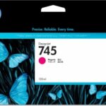 Cartucho HP 745 Magenta Original, 130 ml F9J95A