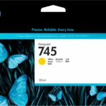 Cartucho HP 745 Amarillo Original 130ML F9J96A