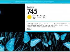 Cartucho HP 745 Amarillo Original 300ml F9K02A