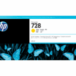 Cartucho HP 728 Amarillo Original 300ml F9K15A