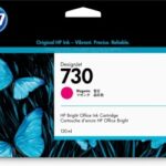 Cartucho HP 730 Magenta Original, 130ml P2V63A