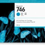 Cartucho HP 746 Cyan Original, 300ml P2V80A