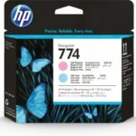 Cabezal HP 774 Paquete de 2 Piezas Cyan Claro y Magenta Claro P2V97A
