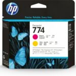 Cabezal HP 774 Paquete de 2 Piezas Magenta y Amarillo P2V99A