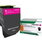 Tóner Lexmark 71B4HM0 Extra Alto Rendimiento Magenta, 3500 Páginas
