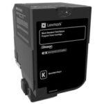 Tóner Lexmark 74C4SK0 Negro, 7000 Páginas