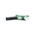 Tóner Lexmark C334HC0 Programa Retorno Alto Rendimiento Cian, 2500 Páginas