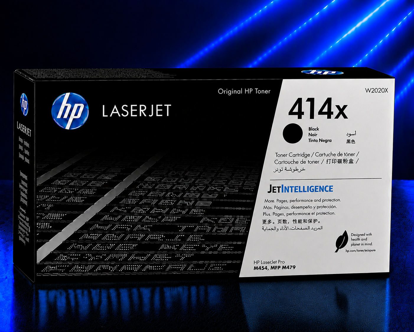Tóner HP 414X Alto Rendimiento Negro Original, 7,500 Páginas W2020X