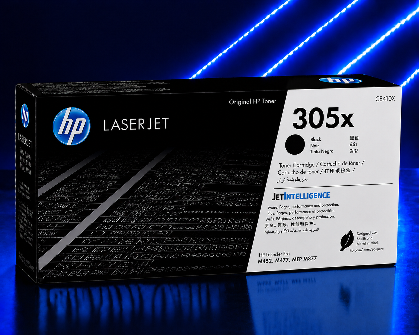 Tóner HP 305X Negro Original, 4,000 Páginas CE410XD