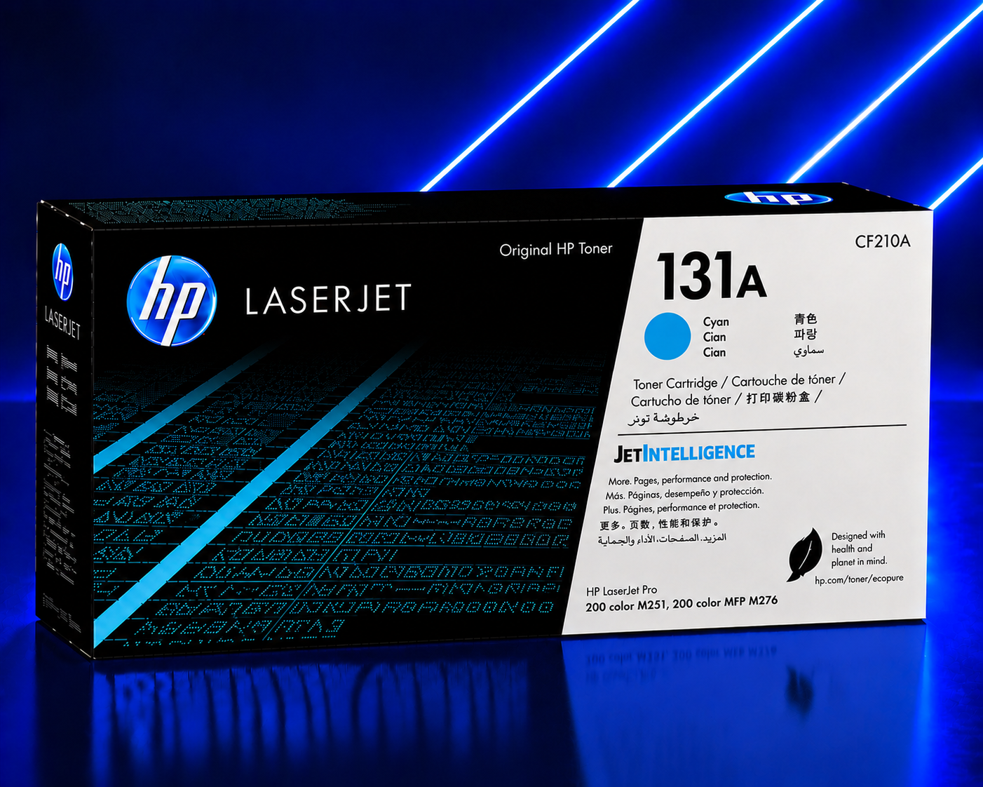 Tóner HP 131A Cyan Original, 1,800 Páginas CF211A