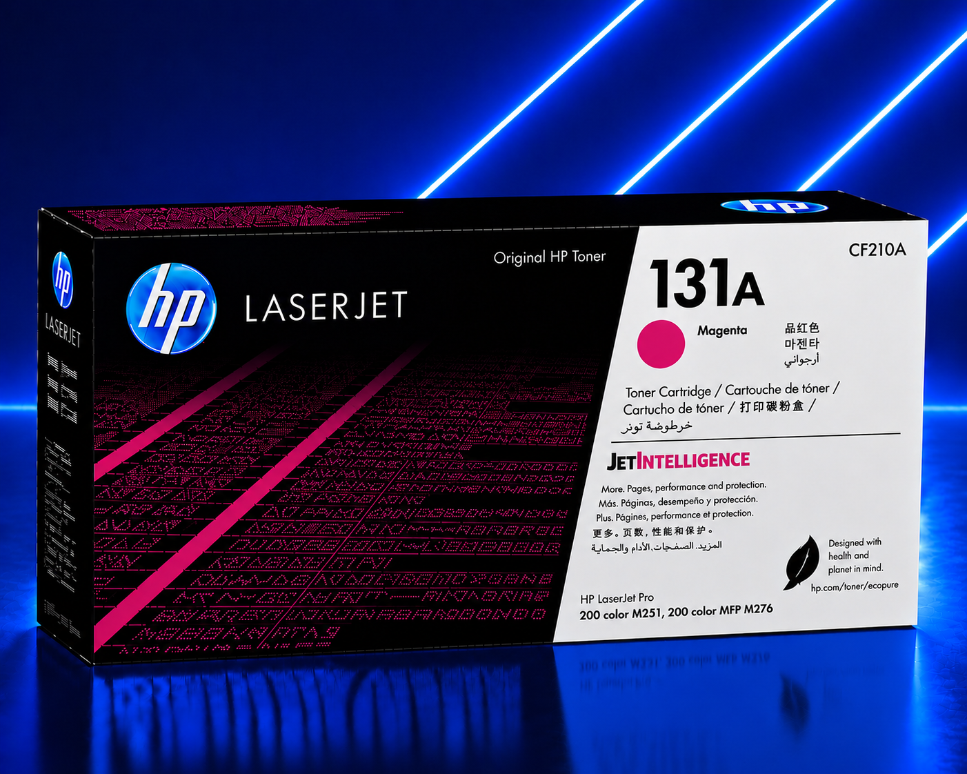 Tóner HP 131A Magenta Original, 1,800 Páginas CF213A