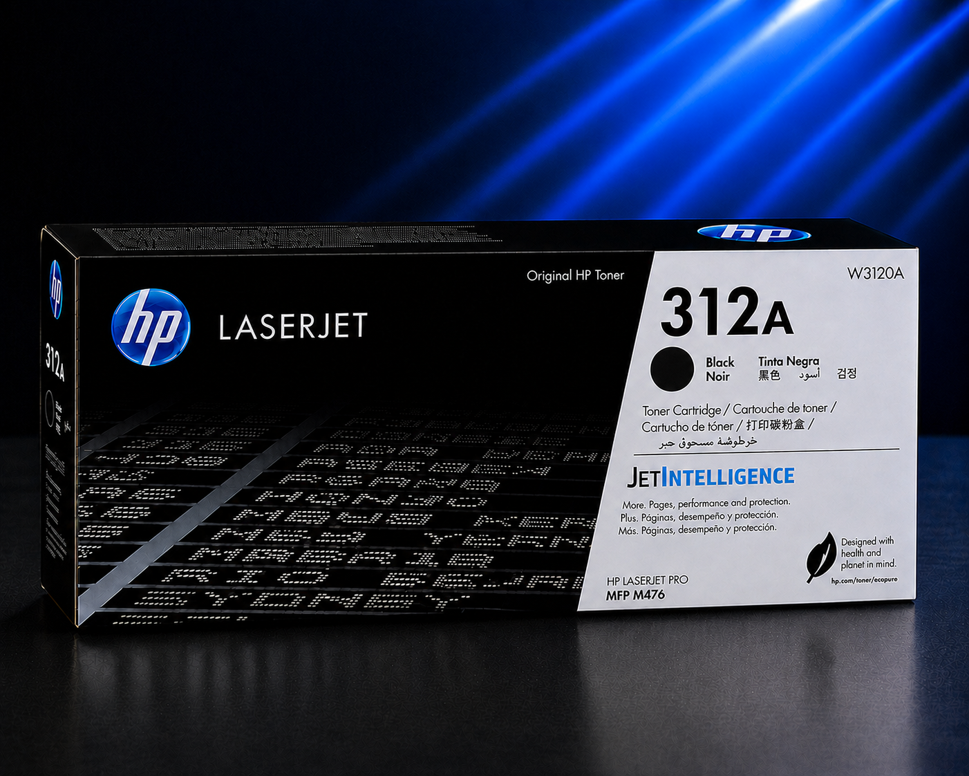 Tóner HP 312A Negro Original, 2400 Páginas CF380A