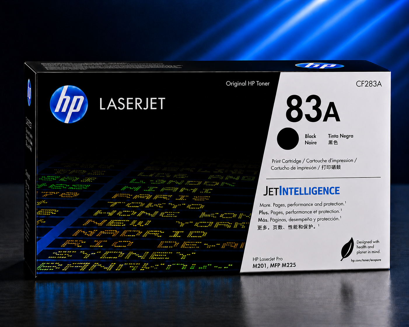 Tóner HP 83A Negro Original, 1,500 Páginas CF283A