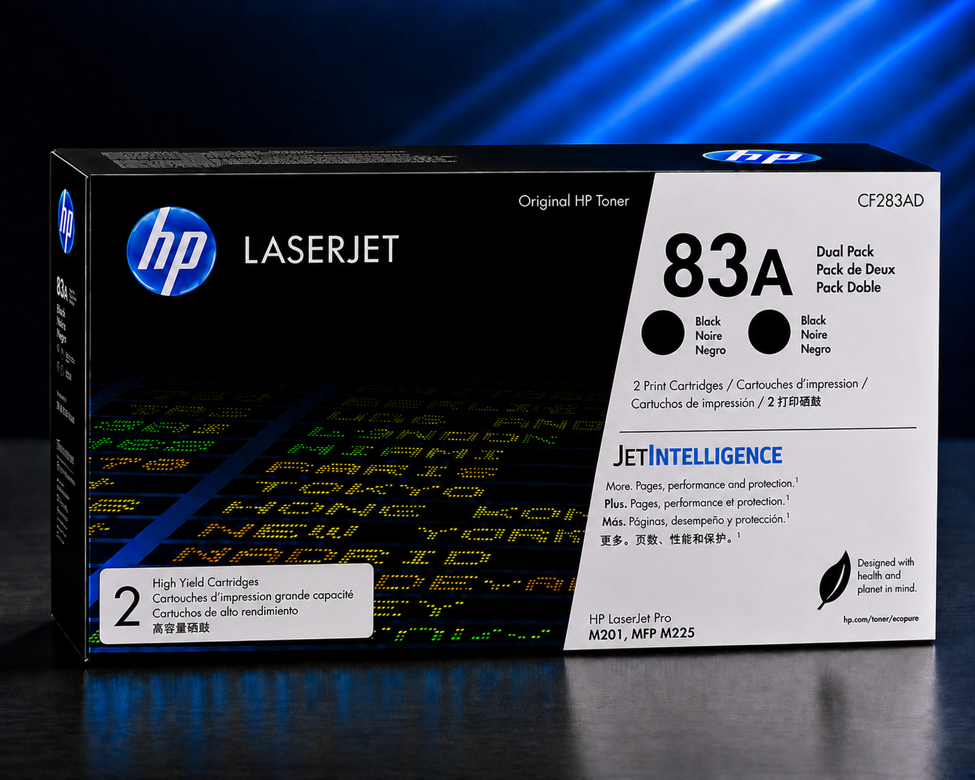 Tóner HP 83A Paquete Doble Negro Original, 2x 1500 Páginas