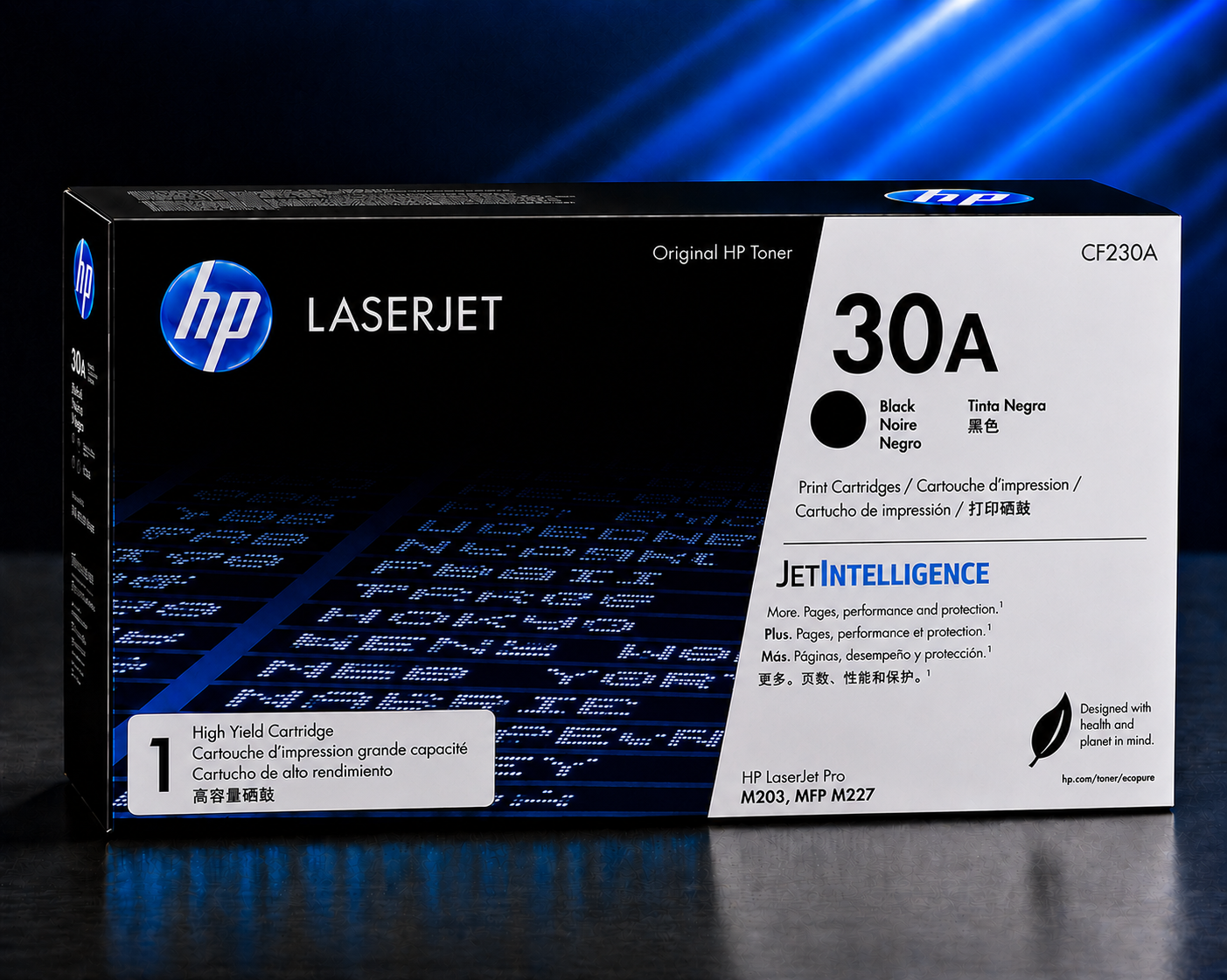 Tóner HP 30A Negro Original, 1600 Páginas CF230A