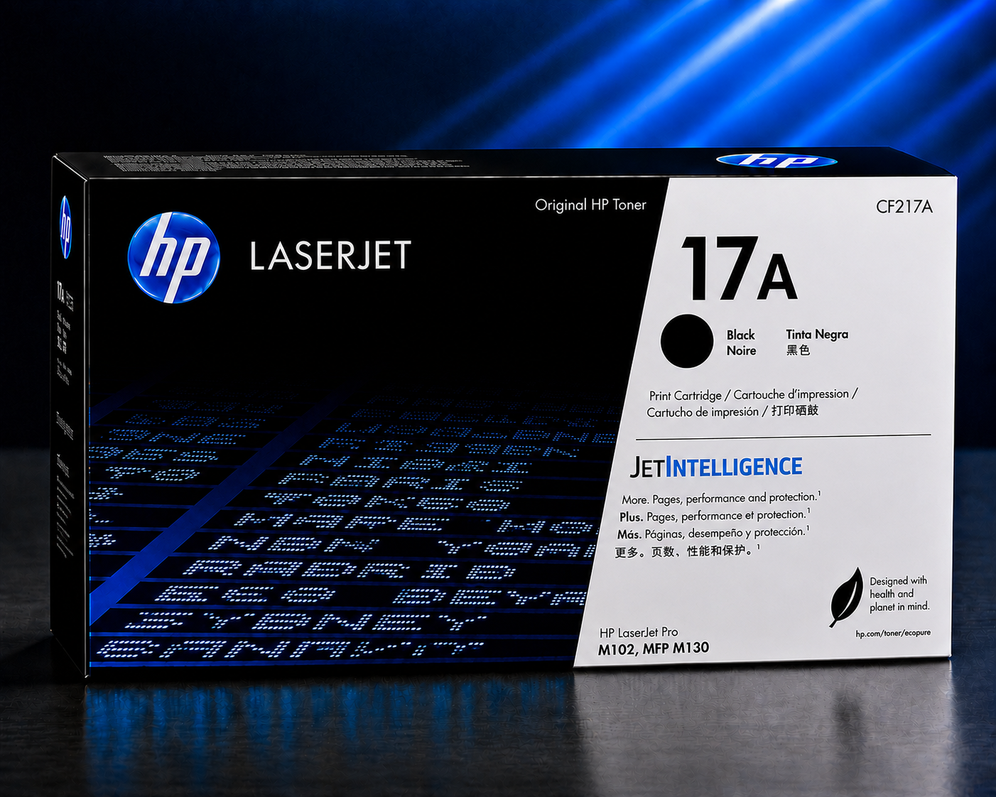 Tóner HP 17A Negro Original, 1600 Páginas  CF217A