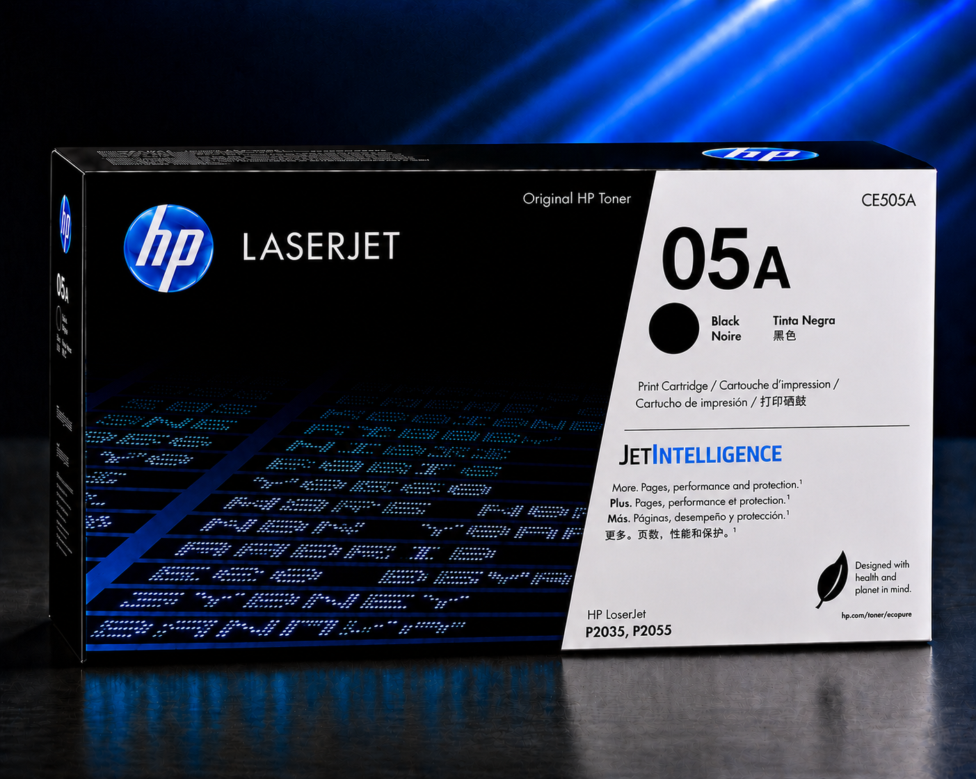 Tóner HP 05A Negro CE505A Original, 2300 Páginas