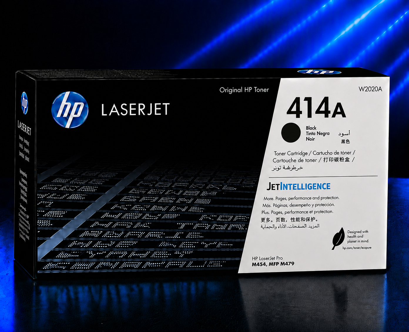Tóner HP 414A Negro Original, 2,400 Páginas W2020A