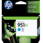 Cartucho HP 951XL Cyan Original, 1500 Páginas CN046AL