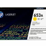 Tóner HP 653A Amarillo  Original, 16500 Páginas CF322A