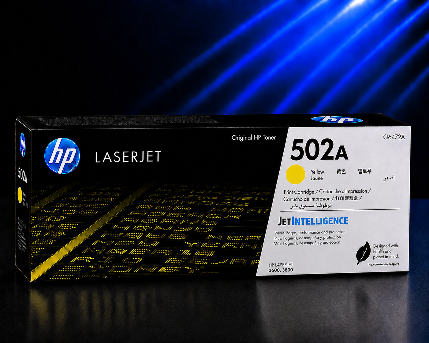 TONER HP 502A YELLOW Q6472A 6,000 PAGINAS