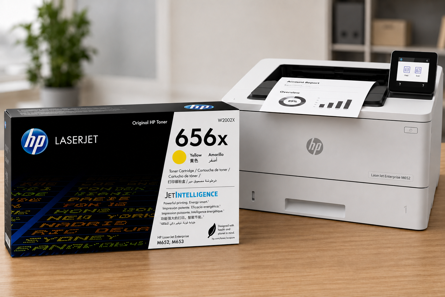 TONER HP 656X YELLOW CF462X 27,000 PAGINAS - Imagen 2
