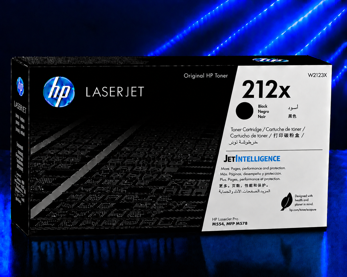 Toner hp 212x color negro original W2120X