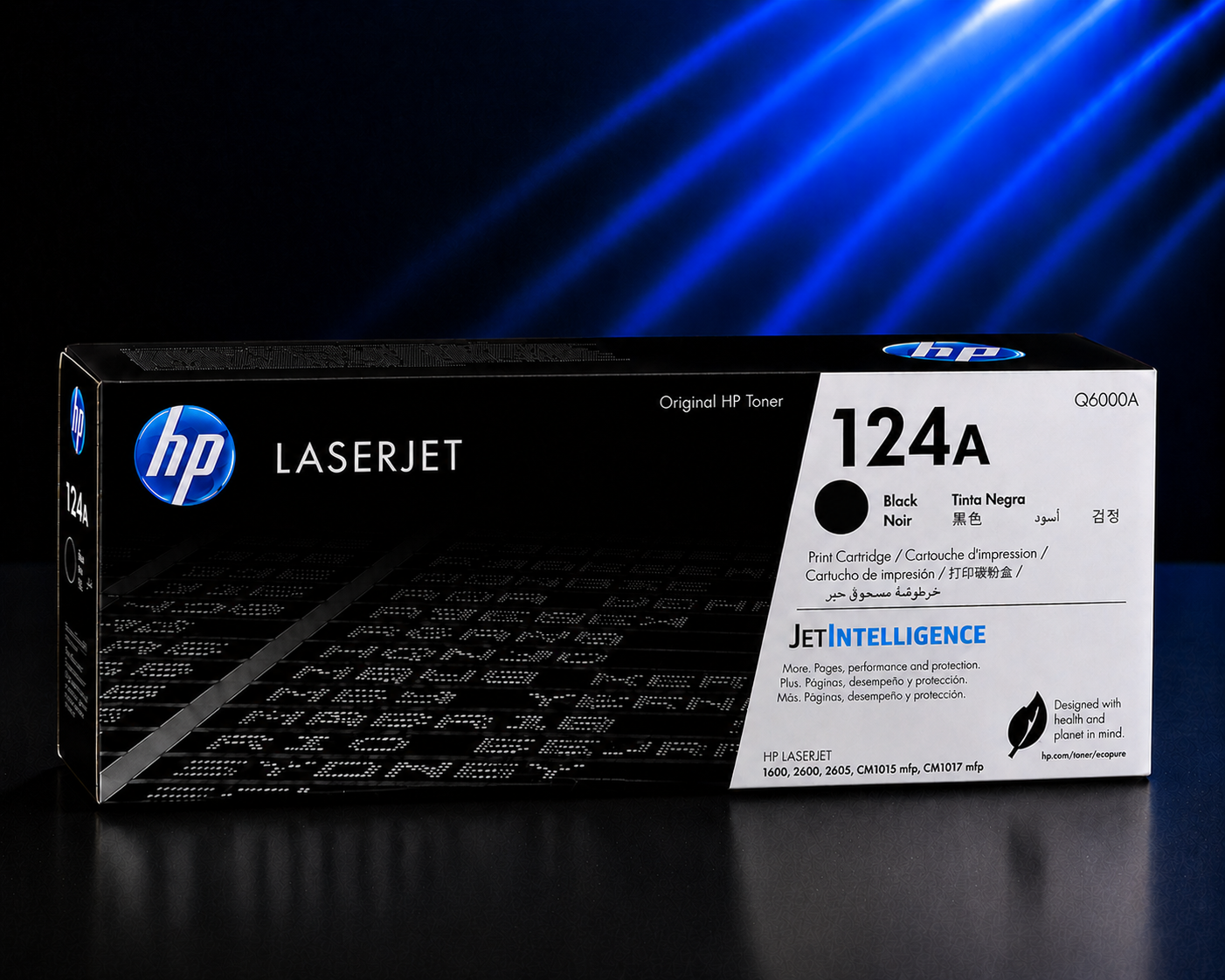 Toner hp 124a negro original q6000a