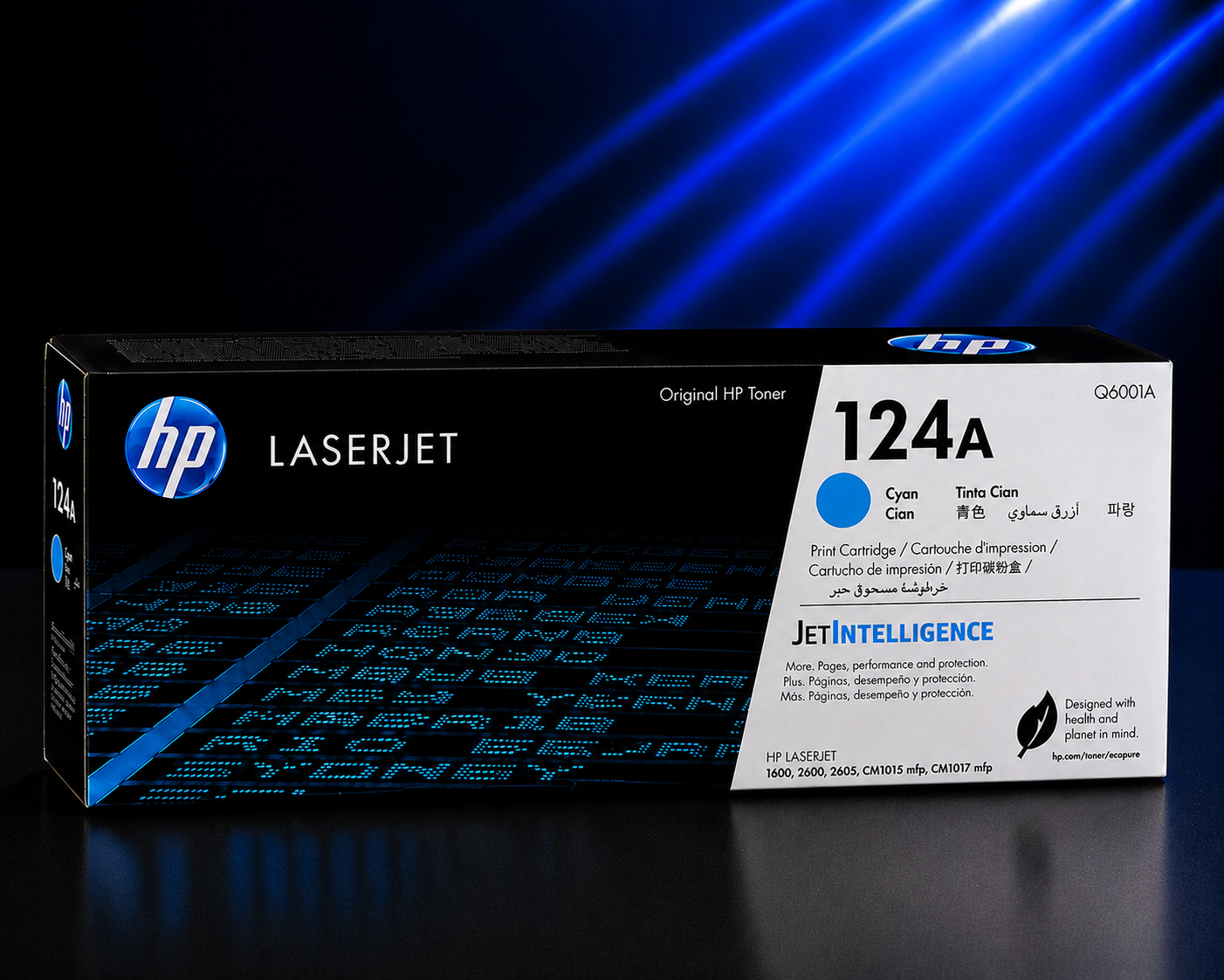 Toner hp 124a cyan original q6001a