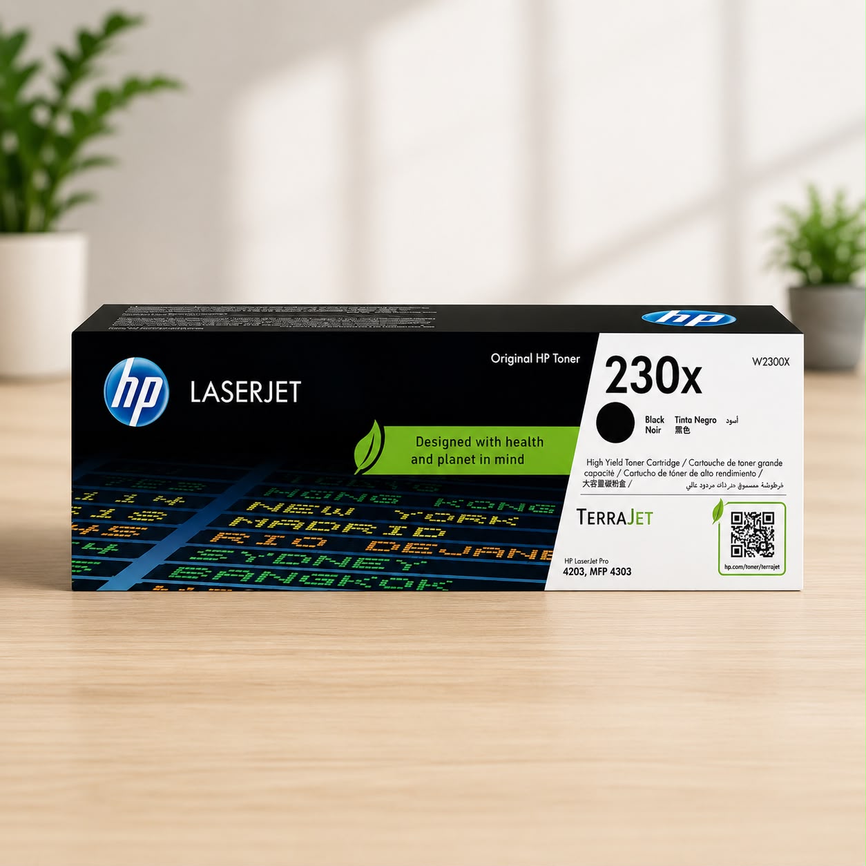 Cartucho de tóner original HP LaserJet 230X negro W2300X