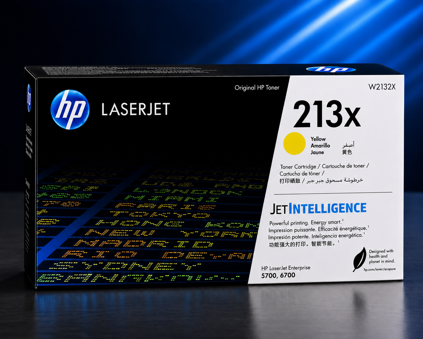 Toner HP LaserJet 213X - Amarillo - LaserJet - Original (W2132X)