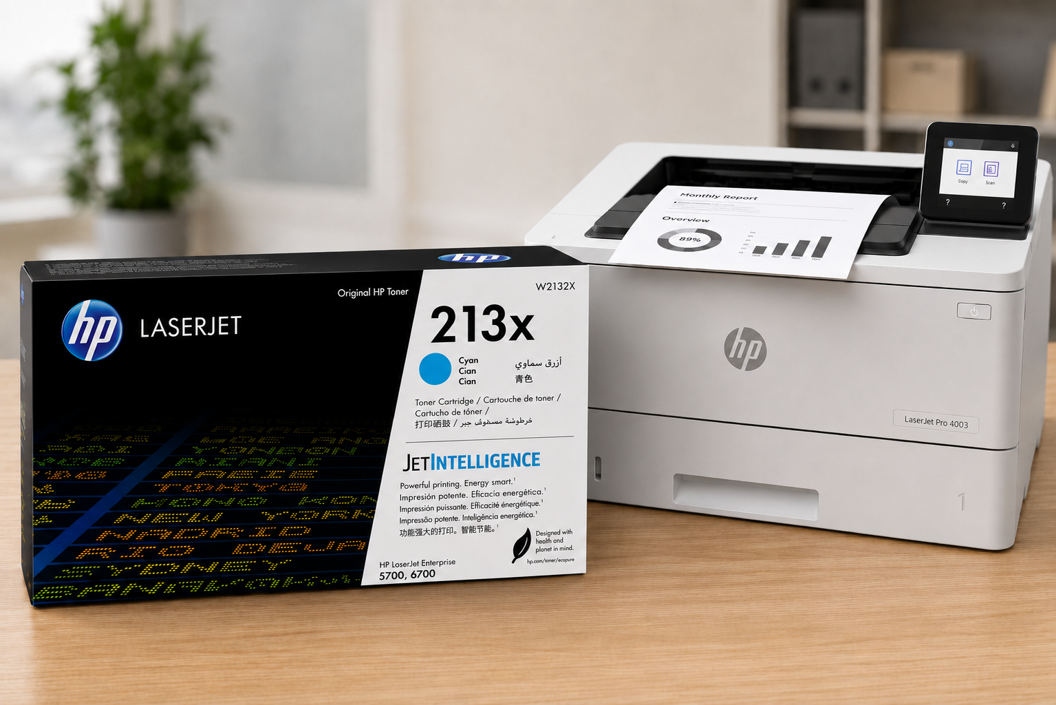 Toner HP LaserJet 213X - Cian - LaserJet - Original (W2131X) - Imagen 2
