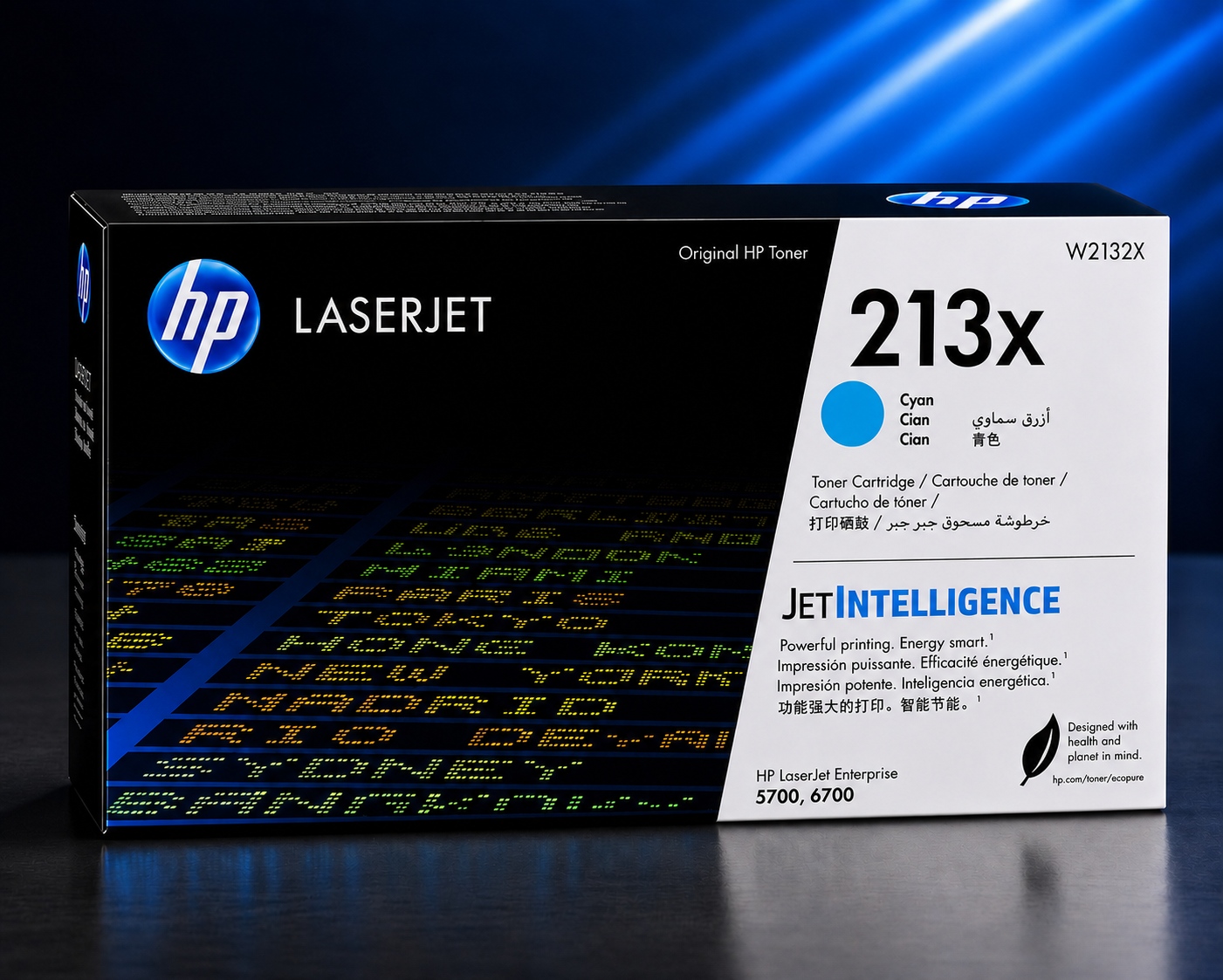 Toner HP LaserJet 213X - Cian - LaserJet - Original (W2131X)